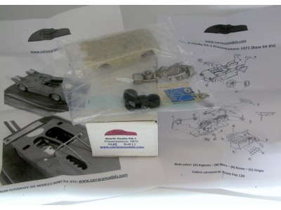 Kit Abarth Osella PA1 Presentazione 1972 1:43